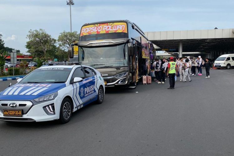 Sewa bus medium murah